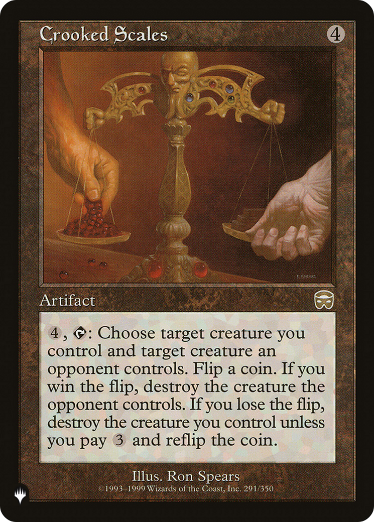 Crooked Scales (LIST-291) [Mystery Booster] The List MTG Single Wizards of the Coast