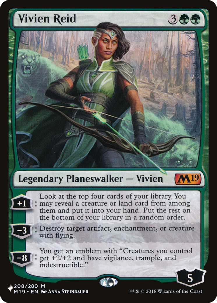 Vivien Reid (LIST-M19-208) [The List] MTG Single Magic: The Gathering