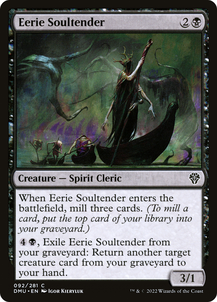 Eerie Soultender (DMU-092) [Dominaria United] MTG Single Wizards of the Coast