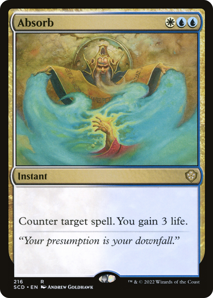 Absorb (SCD-216) [Starter Commander Decks] MTG Single Wizards of the Coast