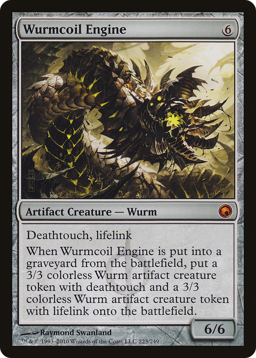 Wurmcoil Engine (SOM-223) [Scars of Mirrodin] Foil MTG Single Wizards of the Coast
