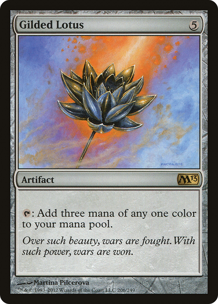 Gilded Lotus (M13-206) [Magic 2013] MTG Single Wizards of the Coast