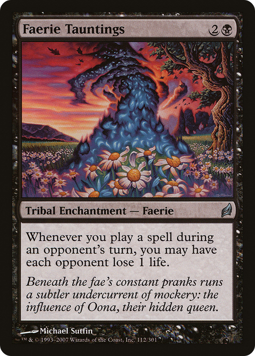 Faerie Tauntings (LRW-112) [Lorwyn] MTG Single Wizards of the Coast