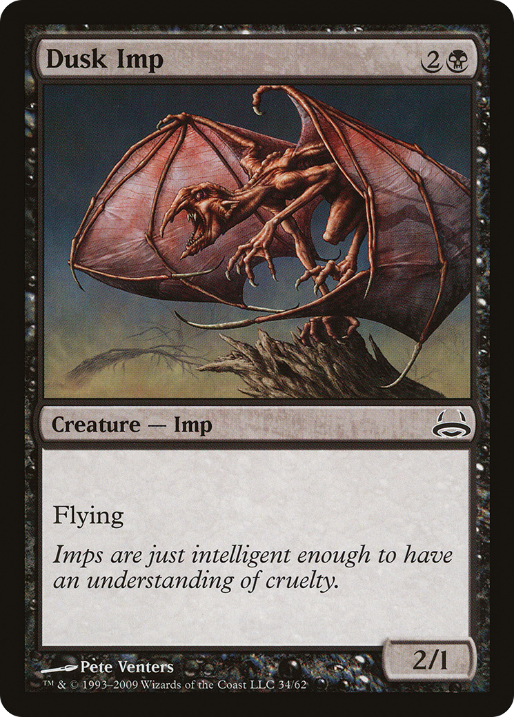 Dusk Imp (DDC-034) [Misc] Duel Decks: Divine vs. Demonic MTG Single Wizards of the Coast