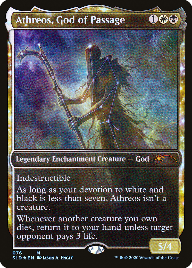 Athreos, God of Passage (SLD-076) [Secret Lair] Drop (Showcase) Foil MTG Single Wizards of the Coast