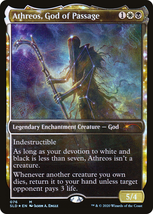 Athreos, God of Passage (SLD-076) [Secret Lair] Drop (Showcase) Foil MTG Single Wizards of the Coast