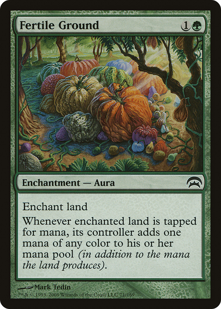 Fertile Ground (HOP-071) [Misc] Planechase MTG Single Wizards of the Coast