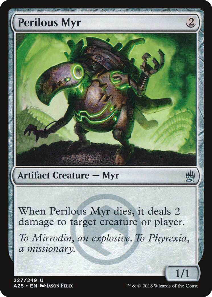 Perilous Myr (A25-227) [Masters 25] Foil MTG Single Wizards of the Coast