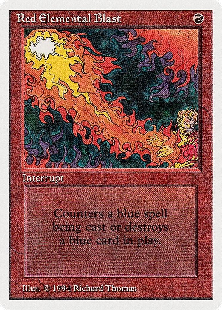 Red Elemental Blast (SUM-171) [Misc] Summer Magic / Edgar MTG Single Wizards of the Coast