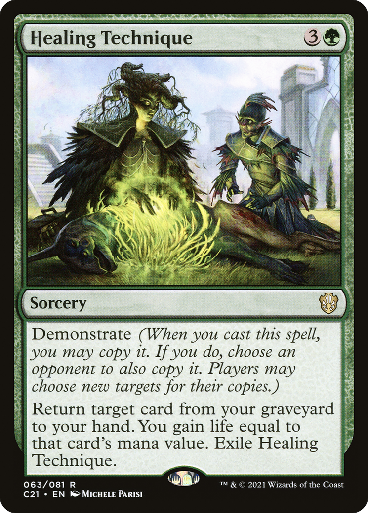 Healing Technique (C21-063) [Commander 2021] MTG Single Wizards of the Coast