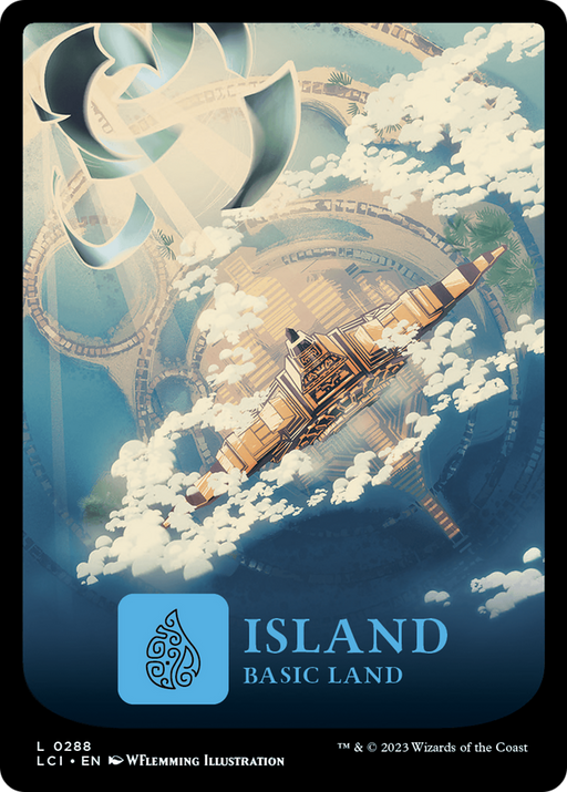 Island (0288) (LCI-288) [The Lost Caverns of Ixalan] Foil MTG Single Wizards of the Coast