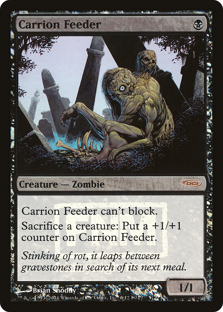 Carrion Feeder (FNM-006) [Misc] Friday Night Magic 2004 Foil MTG Single Wizards of the Coast