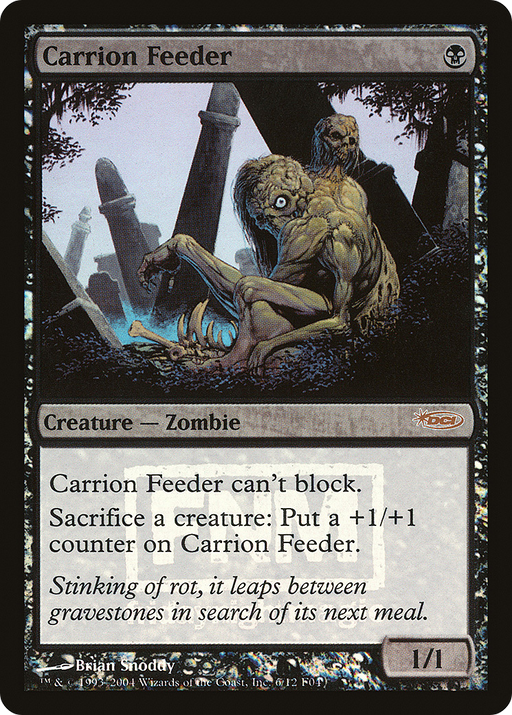 Carrion Feeder (FNM-006) [Misc] Friday Night Magic 2004 Foil MTG Single Wizards of the Coast