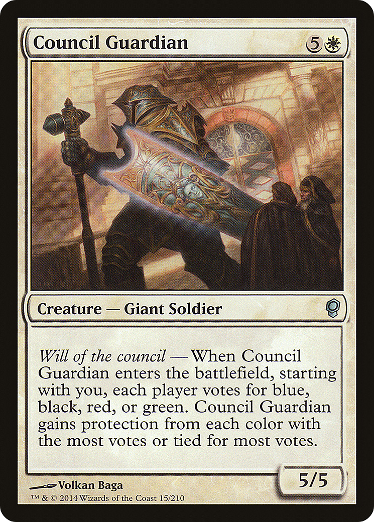 Council Guardian (CNS-015) [Conspiracy] Foil MTG Single Wizards of the Coast