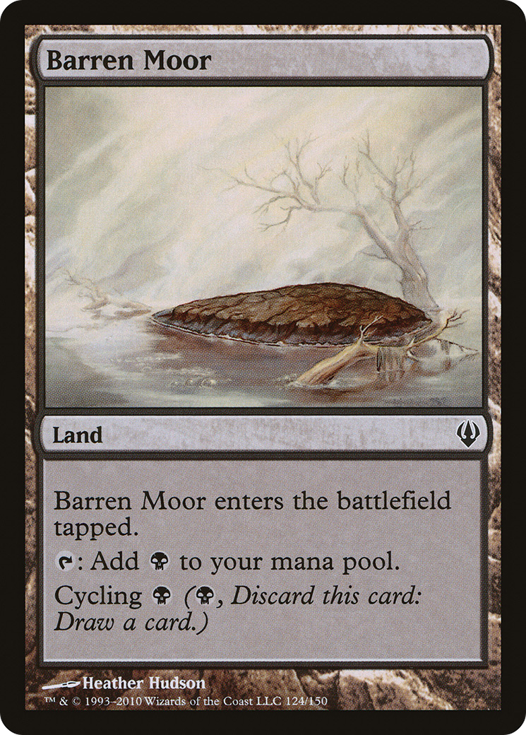Barren Moor (ARC-124) [Misc] Archenemy MTG Single Wizards of the Coast