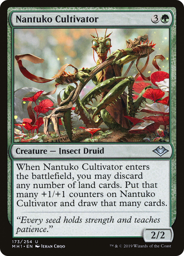 Nantuko Cultivator (MH1-173) [Modern Horizons] MTG Single Modern Horizons
