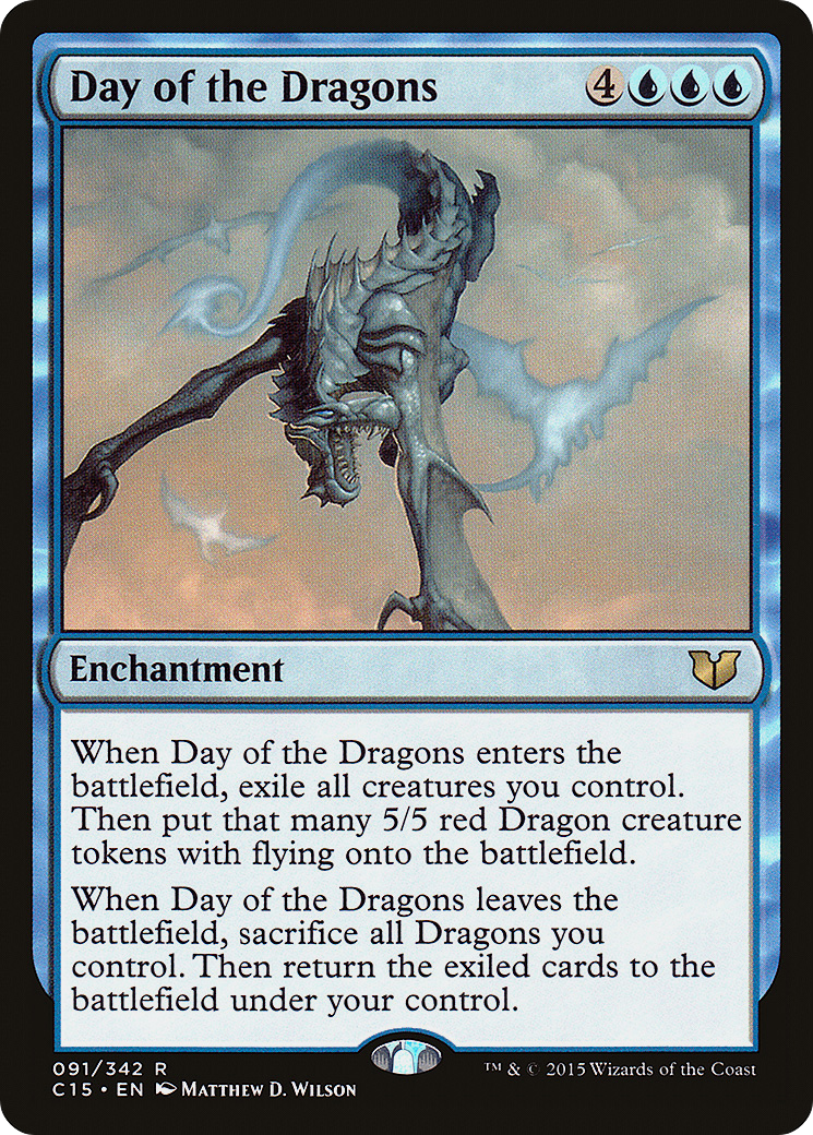 Day of the Dragons (C15-091) [Commander 2015] MTG Single Wizards of the Coast