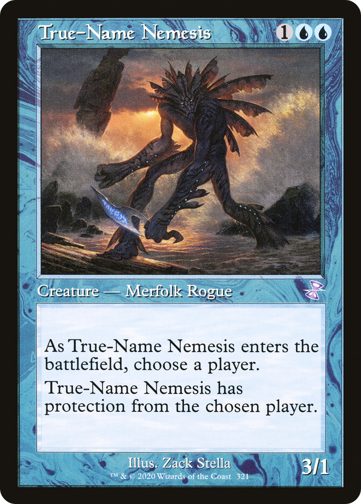True-Name Nemesis (TSR-321) [Time Spiral Remastered] MTG Single Wizards of the Coast
