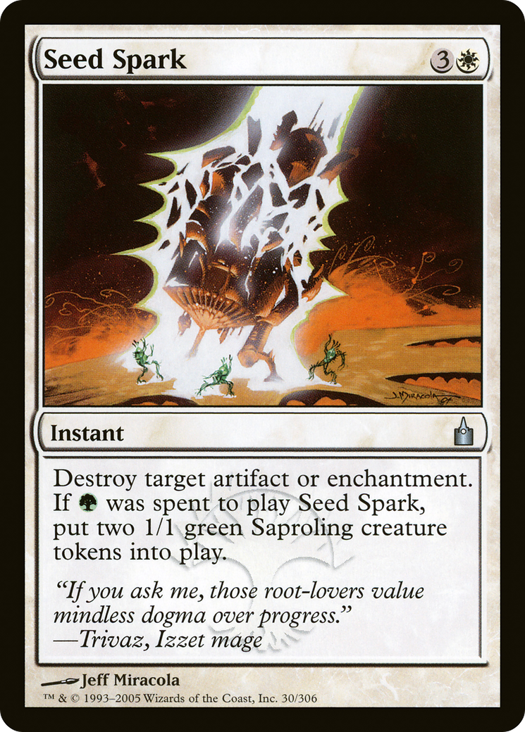 Seed Spark (RAV-030) [Ravnica: City of Guilds] Foil MTG Single Wizards of the Coast