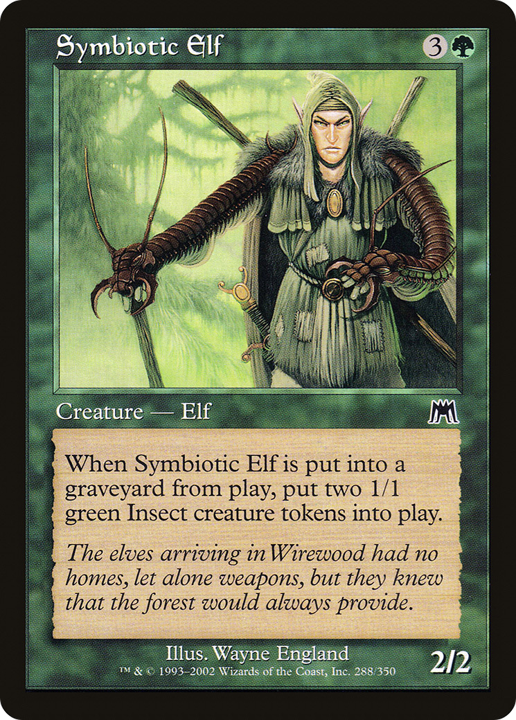 Symbiotic Elf (ONS-288) [Onslaught] MTG Single Wizards of the Coast