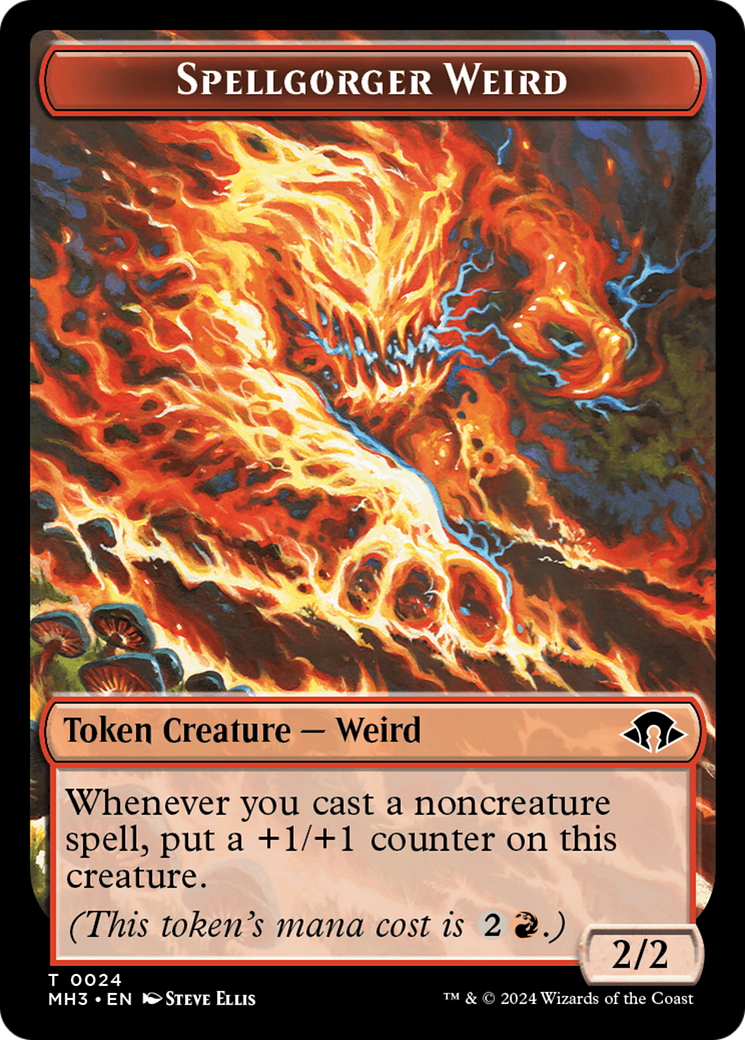 Spellgorger Weird (TMH3-024) [Tokens] Modern Horizons 3 Tokens Foil MTG Single Wizards of the Coast