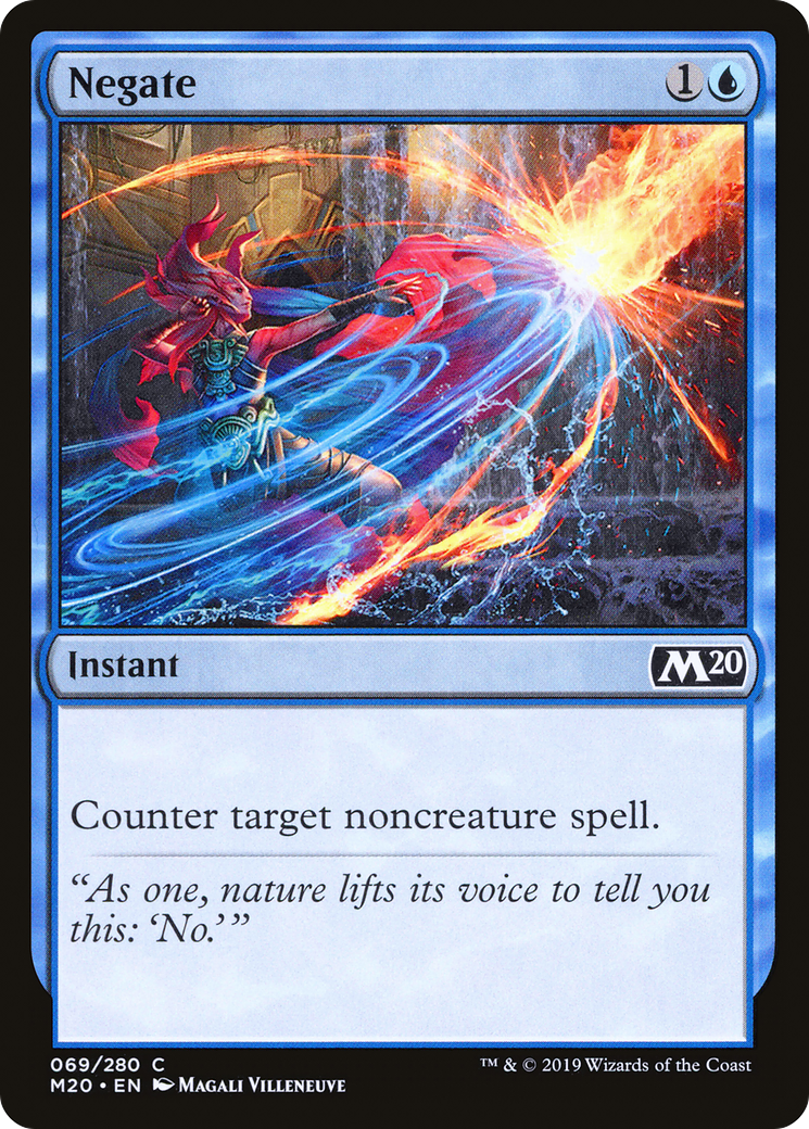 Negate (M20-069) [Core Set 2020] Foil MTG Single Wizards of the Coast