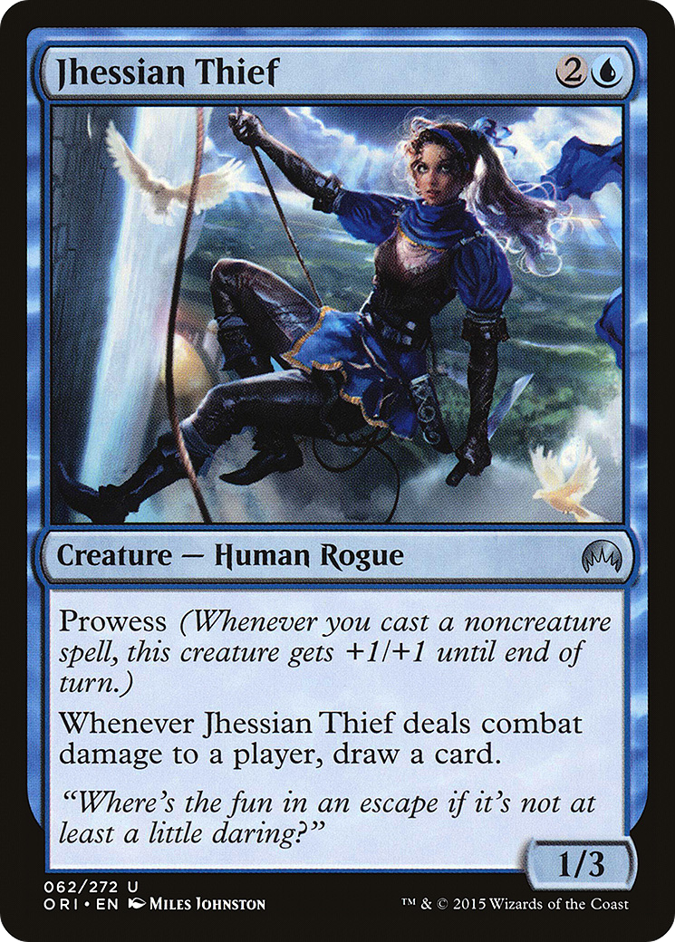 Jhessian Thief (ORI-062) [Magic Origins] Foil MTG Single Wizards of the Coast