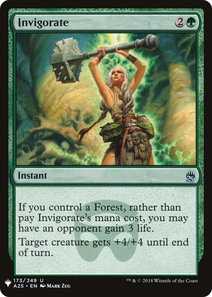 Invigorate (LIST-A25-173) [Mystery Booster] The List MTG Single Wizards of the Coast
