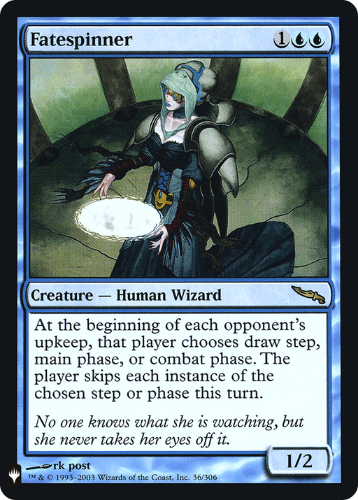 Fatespinner (LIST-036) [Mystery Booster] The List Foil MTG Single Wizards of the Coast