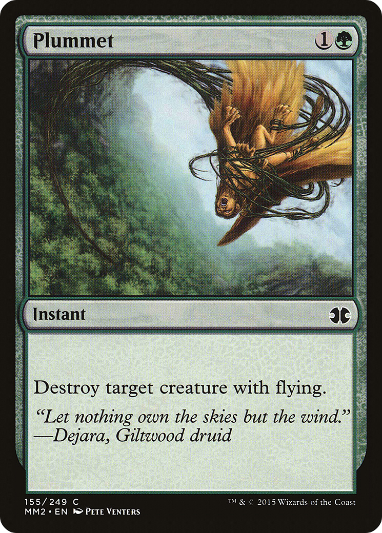 Plummet (MM2-155) [Modern Masters 2015] Foil MTG Single Modern Masters 2015