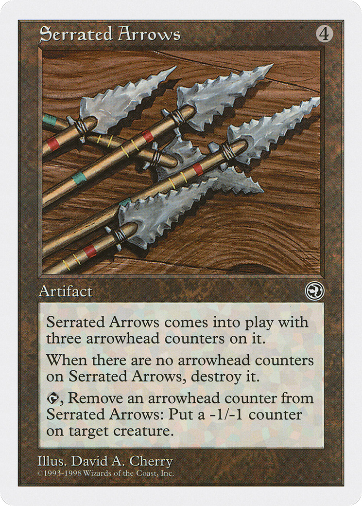 Serrated Arrows (ATH-070) [Anthologies] MTG Single Wizards of the Coast
