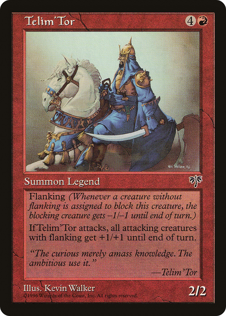Telim'Tor (MIR-197) [Mirage] MTG Single Wizards of the Coast