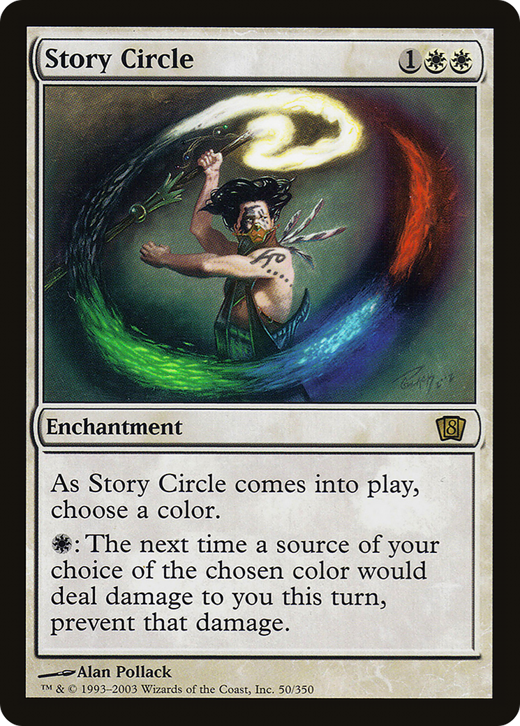 Story Circle (8ED-050) [8th Edition] MTG Single Wizards of the Coast