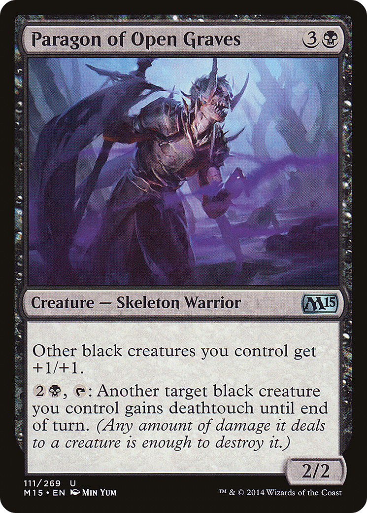 Paragon of Open Graves (M15-111) [Magic 2015] Foil MTG Single Wizards of the Coast