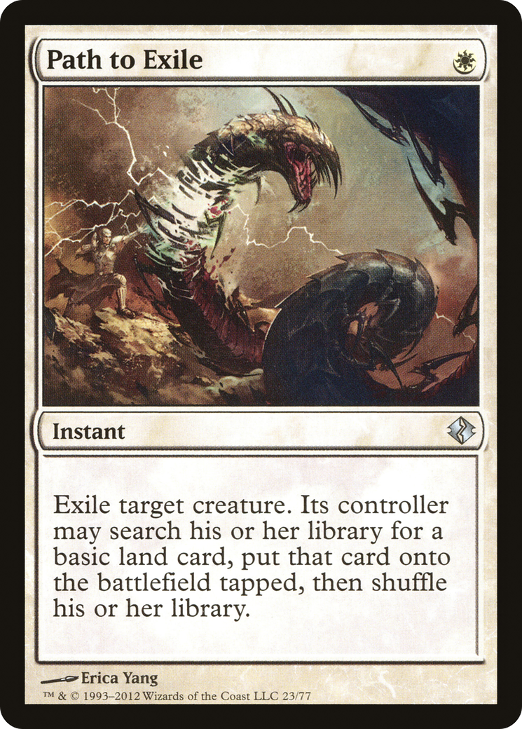 Path to Exile (DDI-023) [Misc] Duel Decks: Venser vs. Koth MTG Single Wizards of the Coast
