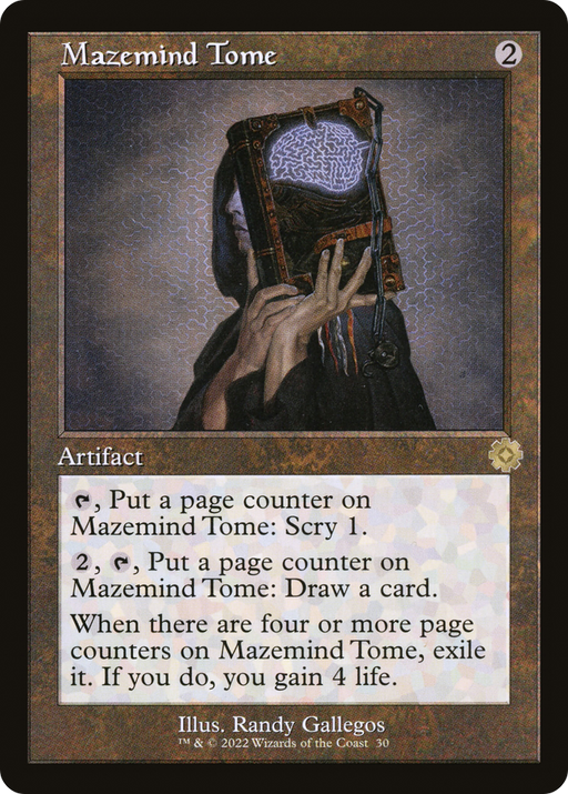 Mazemind Tome (BRR-030) [The Brothers' War Retro Artifacts] MTG Single Wizards of the Coast