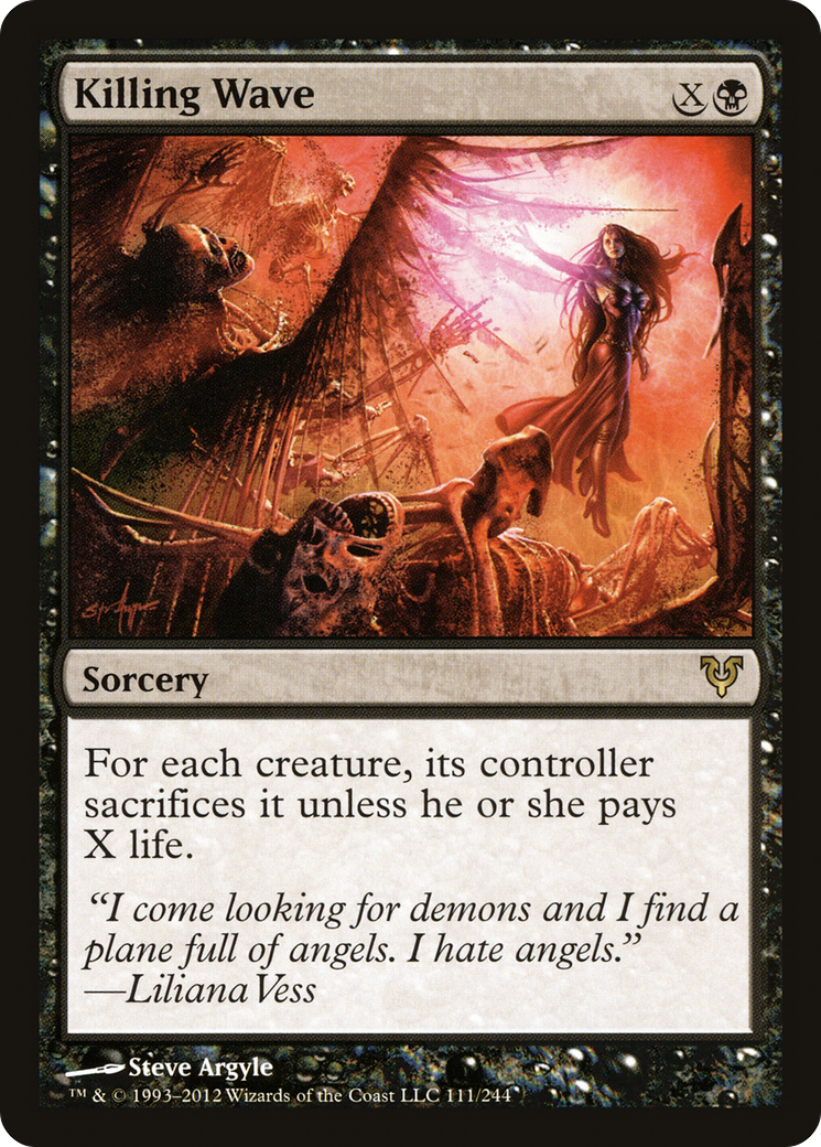 Killing Wave (AVR-111) [Avacyn Restored] MTG Single Wizards of the Coast