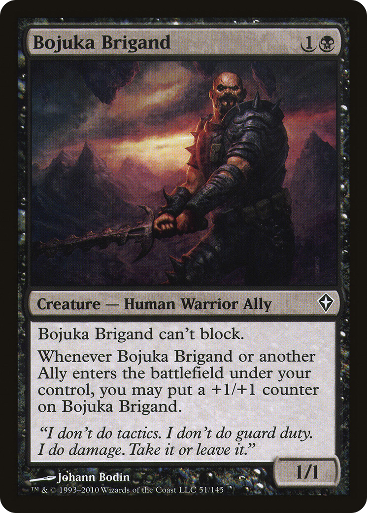 Bojuka Brigand (WWK-051) [Worldwake] Foil MTG Single Wizards of the Coast
