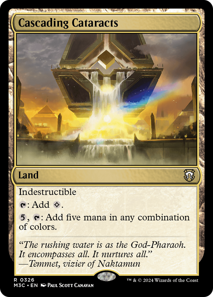 Cascading Cataracts (M3C-326) [Modern Horizons 3 Commander] MTG Single Wizards of the Coast