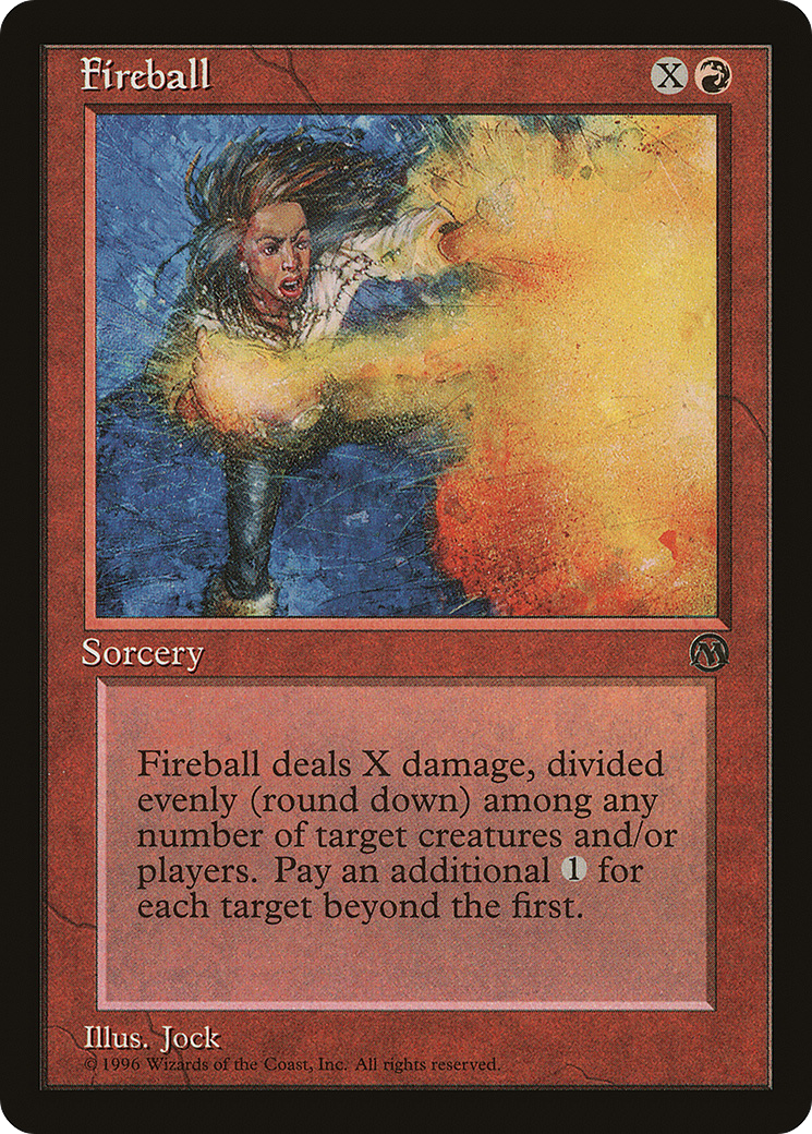 Fireball [Arena League 1996] MTG Single Magic: The Gathering
