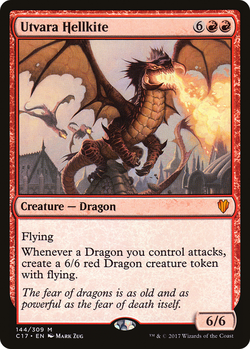 Utvara Hellkite (C17-144) [Commander 2017] MTG Single Wizards of the Coast