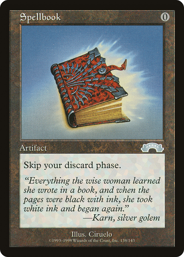 Spellbook (EXO-138) [Exodus] MTG Single Wizards of the Coast
