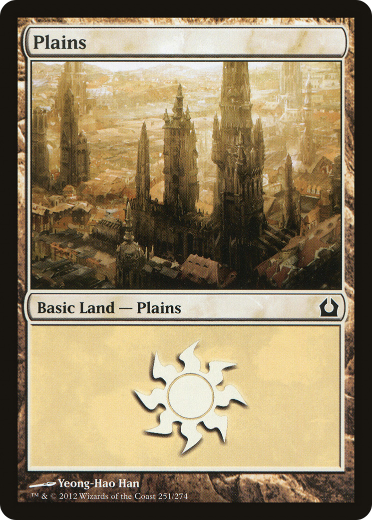 Plains (RTR-251) [Return to Ravnica] Foil MTG Single Wizards of the Coast