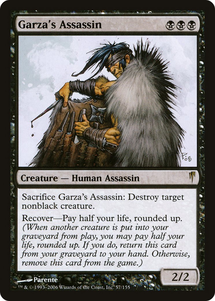 Garza's Assassin (CSP-057) [Coldsnap] MTG Single Wizards of the Coast