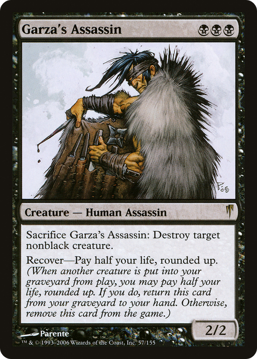 Garza's Assassin (CSP-057) [Coldsnap] MTG Single Wizards of the Coast