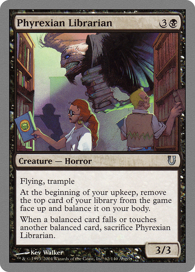 Phyrexian Librarian (UNH-062) [Unhinged] Foil MTG Single Wizards of the Coast