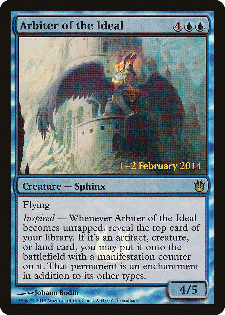 Arbiter of the Ideal (PRE-31★) [Born of the Gods Promos] Foil MTG Single Wizards of the Coast