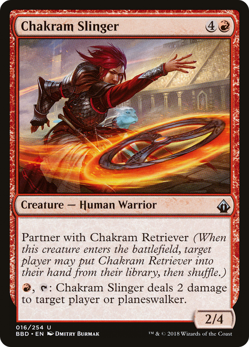 Chakram Slinger (BBD-016) [Battlebond] MTG Single Wizards of the Coast