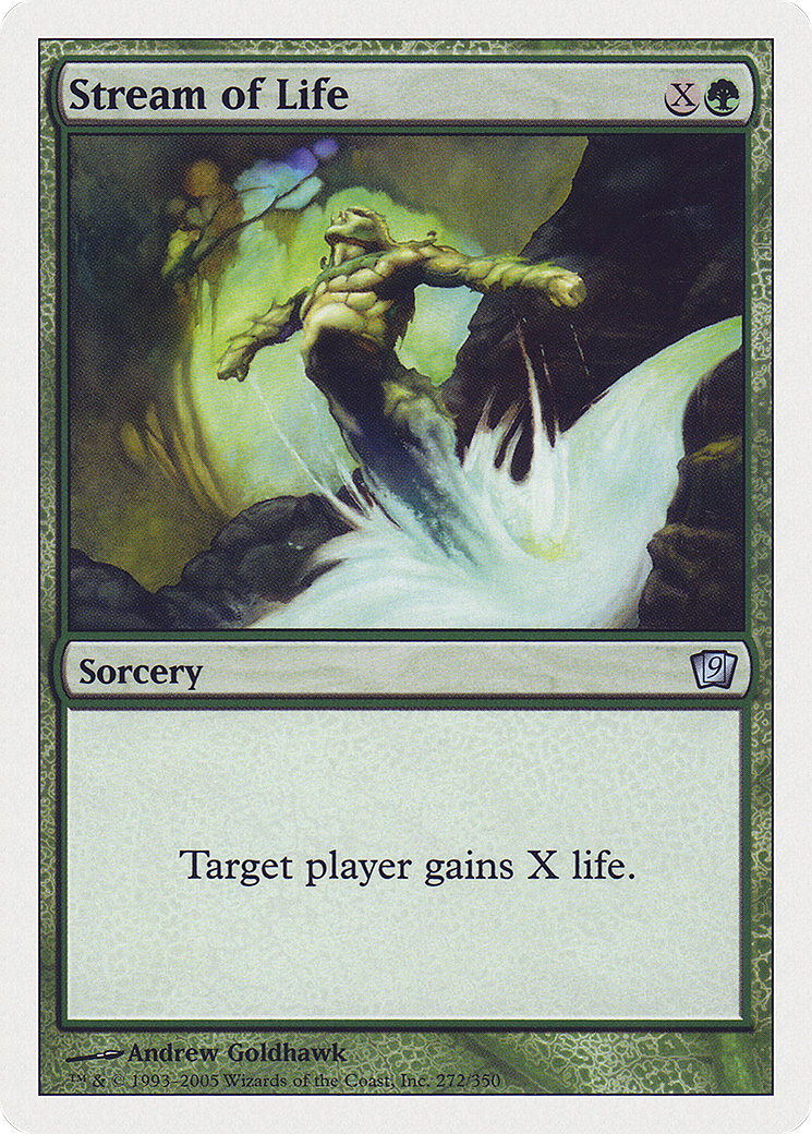 Stream of Life (9ED-272) [9th Edition] MTG Single Wizards of the Coast