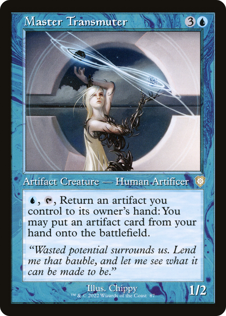 Master Transmuter (BRC-087) [The Brothers' War Commander] MTG Single Wizards of the Coast